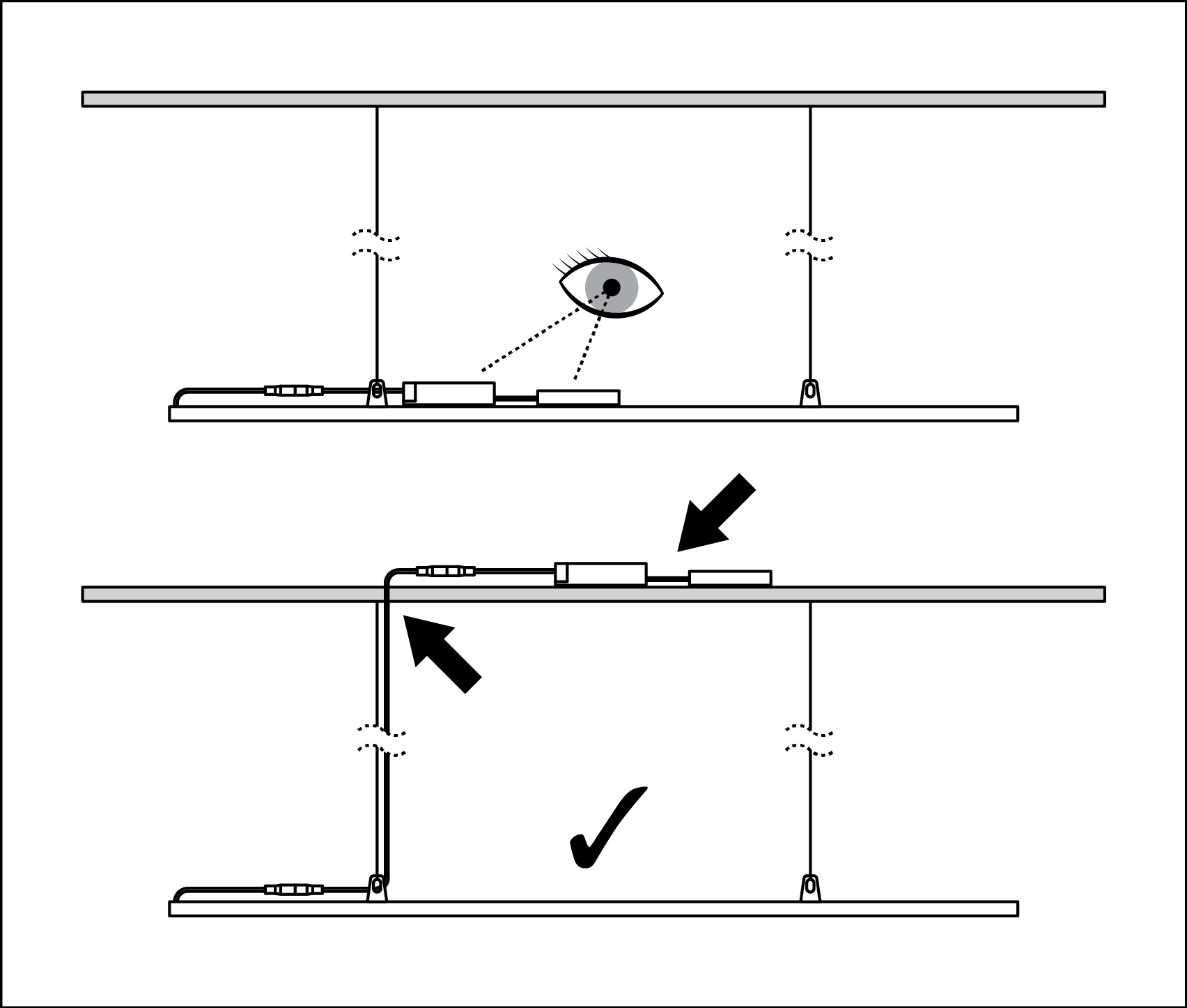 PANEL 1200 TWIST LOCK EXTENSION